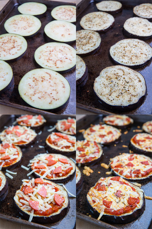 Eggplant Pizzas Eggplant Pizzas
