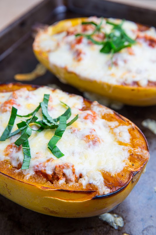 Lasagna Stuffed Spaghetti Squash Lasagna Stuffed Spaghetti Squash