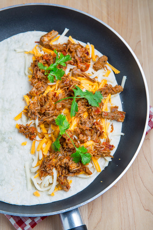 Pork Tinga Quesadillas Pork Tinga Quesadillas