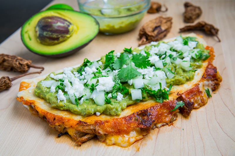 Pork Tinga Quesadillas Pork Tinga Quesadillas