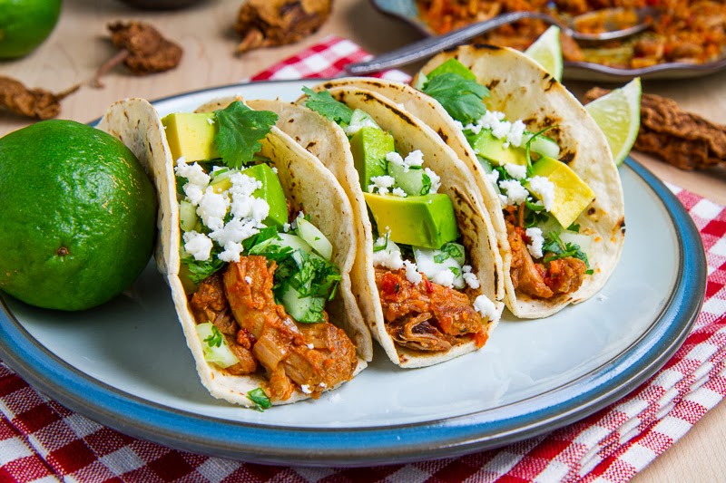 Pork Tinga Tacos Pork Tinga Tacos
