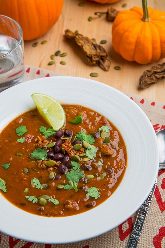Pumpkin Chorizo and Black Bean Soup Pumpkin Chorizo and Black Bean Soup