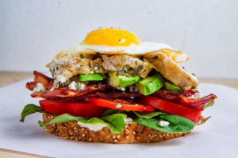 Roast Turkey Cobb Sandwich Roast Turkey Cobb Sandwich