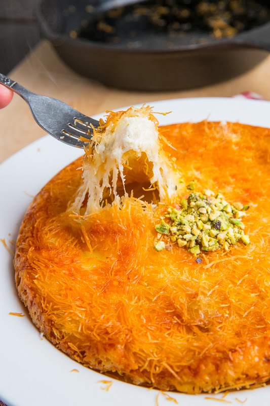 Kanafeh/Künefe (Sweet Cheese Pastry) Kanafeh/Künefe (Sweet Cheese Pastry)