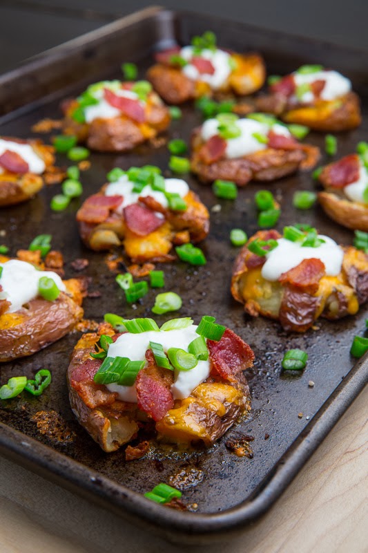 Loaded Smashed Potatoes Loaded Smashed Potatoes