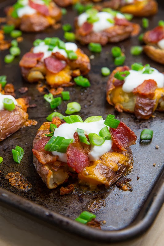 Loaded Smashed Potatoes Loaded Smashed Potatoes