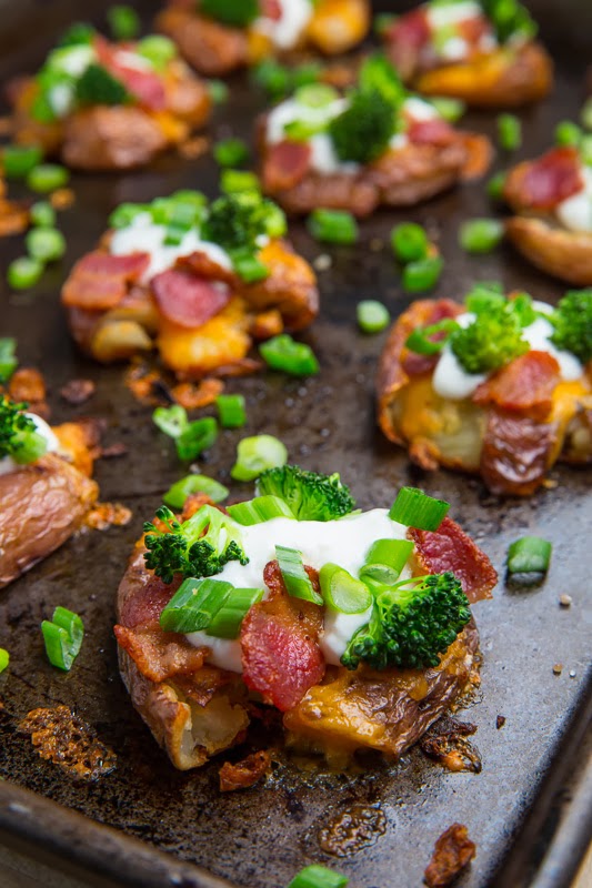 Loaded Smashed Potatoes Loaded Smashed Potatoes