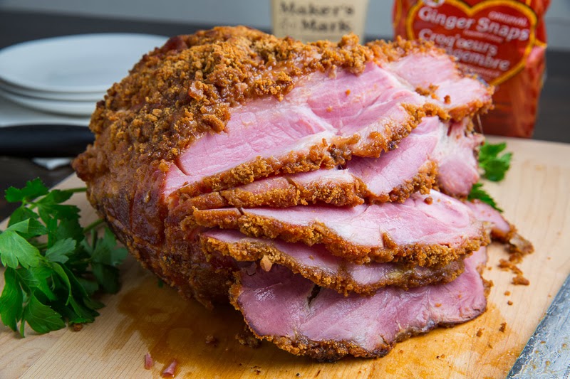 Bourbon Gingersnap Crusted Ham Bourbon Gingersnap Crusted Ham