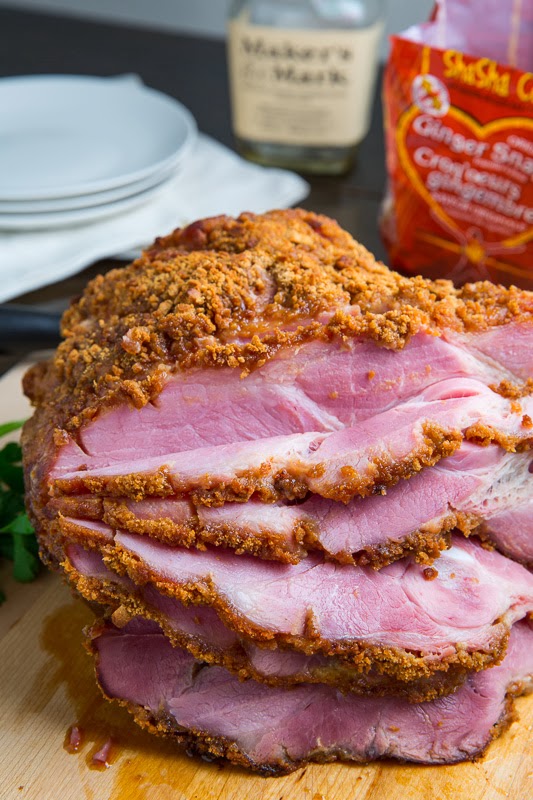 Bourbon Gingersnap Crusted Ham Bourbon Gingersnap Crusted Ham