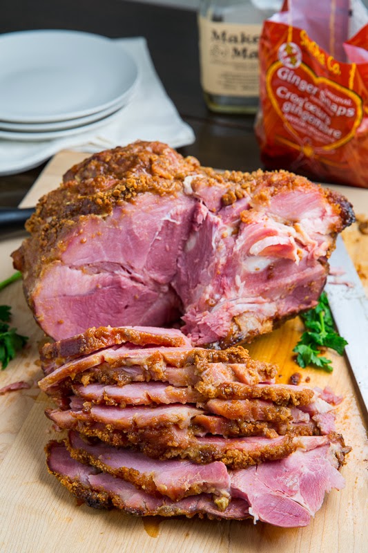 Bourbon Gingersnap Crusted Ham Bourbon Gingersnap Crusted Ham