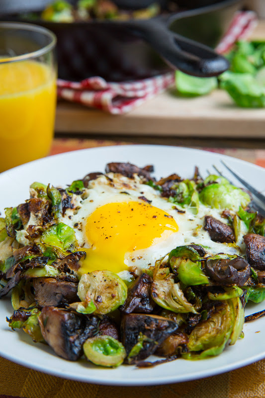 Brussels Sprout and Mushroom Hash Brussels Sprout and Mushroom Hash