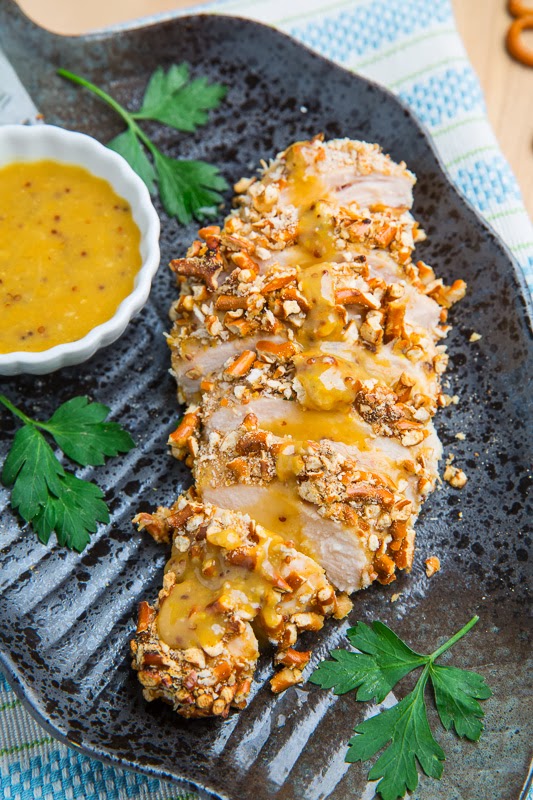 Honey Dijon Pretzel Chicken Honey Dijon Pretzel Chicken
