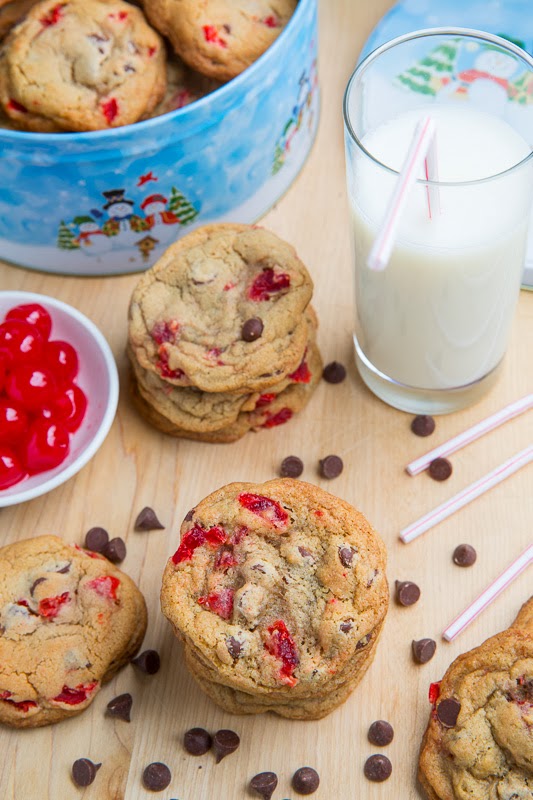 Maraschino Cherry Chocolate Chip Cookies Maraschino Cherry Chocolate Chip Cookies