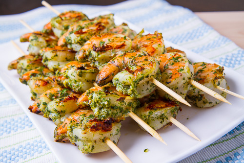 Pesto Grilled Shrimp Pesto Grilled Shrimp