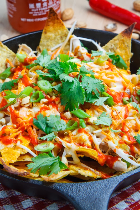 Chicken Pad Thai Nachos Chicken Pad Thai Nachos