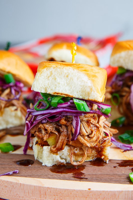 Pineapple Char Siu Pulled Pork Sliders Pineapple Char Siu Pulled Pork Sliders