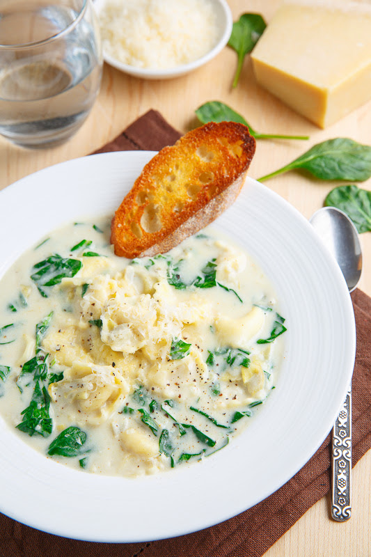 Spinach and Artichoke Dip Tortellini Soup Spinach and Artichoke Dip Tortellini Soup