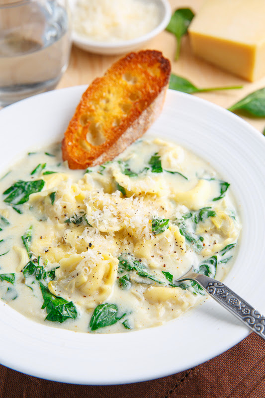 Spinach and Artichoke Dip Tortellini Soup Spinach and Artichoke Dip Tortellini Soup