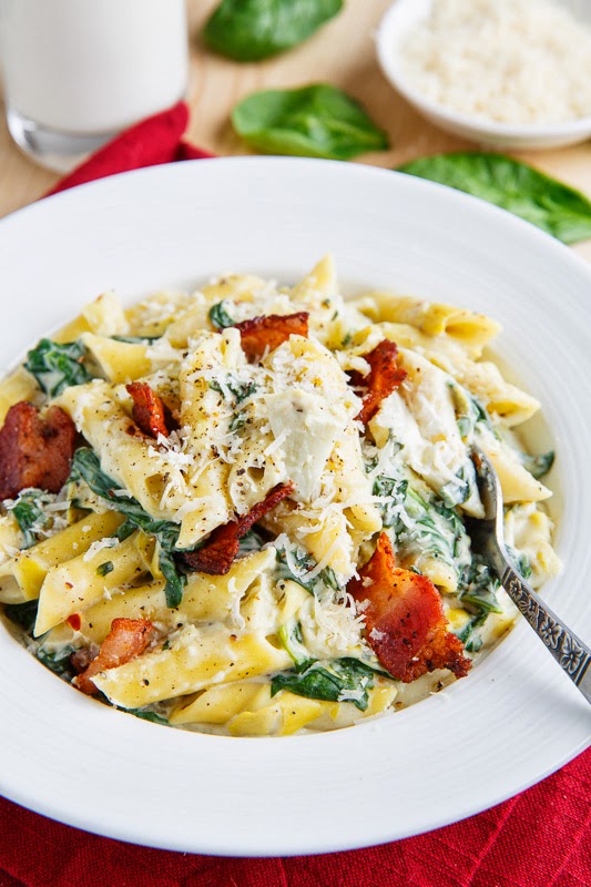 Spinach and Artichoke Dip Pasta Spinach and Artichoke Dip Pasta