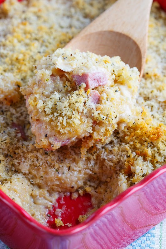 Chicken Cordon Bleu Quinoa Casserole Chicken Cordon Bleu Quinoa Casserole