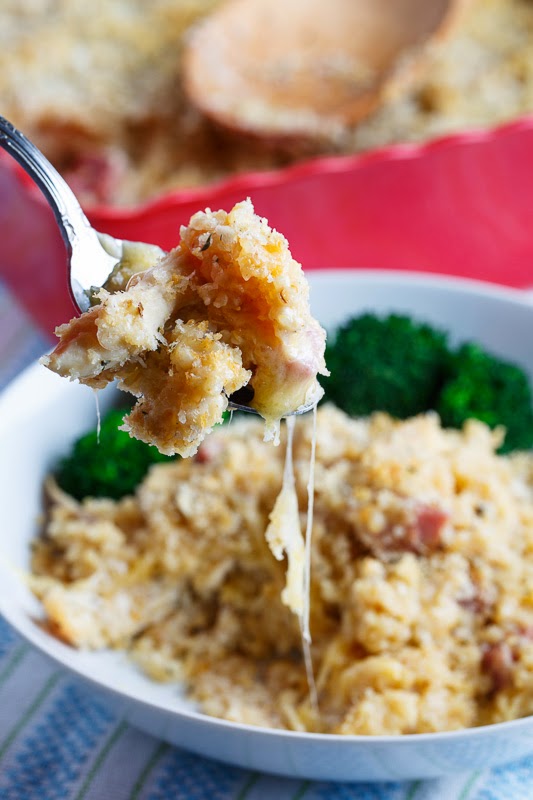 Chicken Cordon Bleu Quinoa Casserole Chicken Cordon Bleu Quinoa Casserole