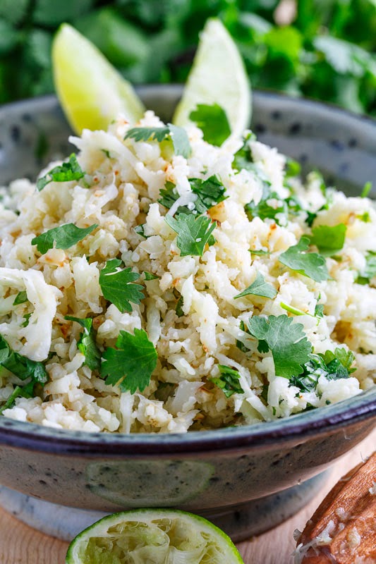 Cilantro Lime Cauliflower Rice