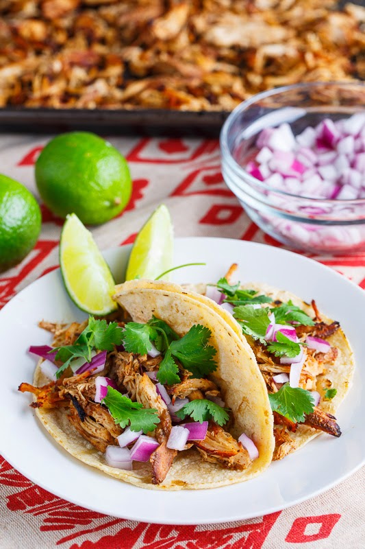 Slow Cooker Chicken Carnitas Tacos Slow Cooker Chicken Carnitas Tacos