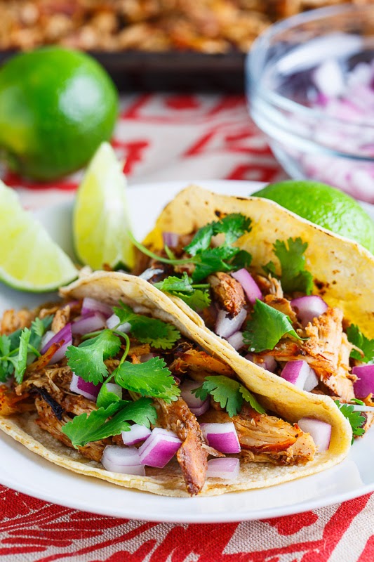 Slow Cooker Chicken Carnitas Tacos Slow Cooker Chicken Carnitas Tacos