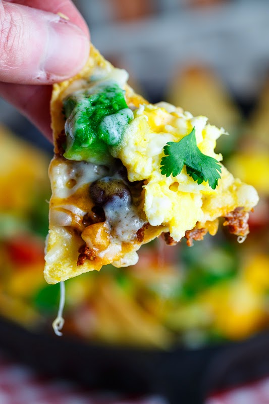 Chorizo and Egg Breakfast Nachos Chorizo and Egg Breakfast Nachos