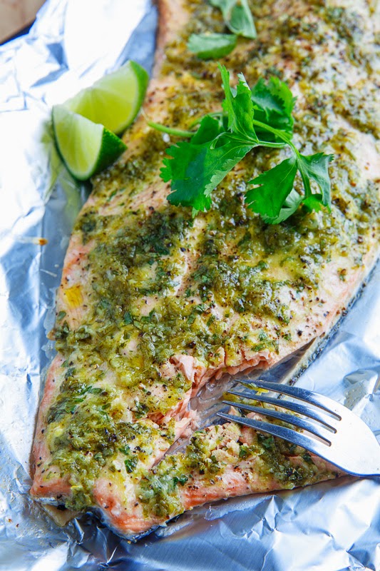 Cilantro and Lime Salmon Cilantro and Lime Salmon