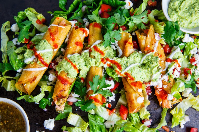 Cilantro Lime Salmon Taquitos Cilantro Lime Salmon Taquitos