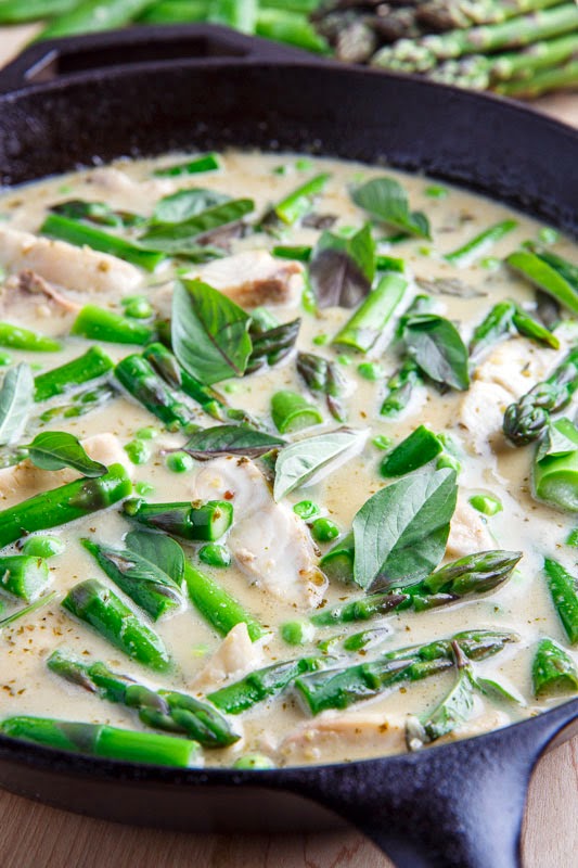 Thai Fish Green Curry with Asparagus and Peas Thai Fish Green Curry with Asparagus and Peas