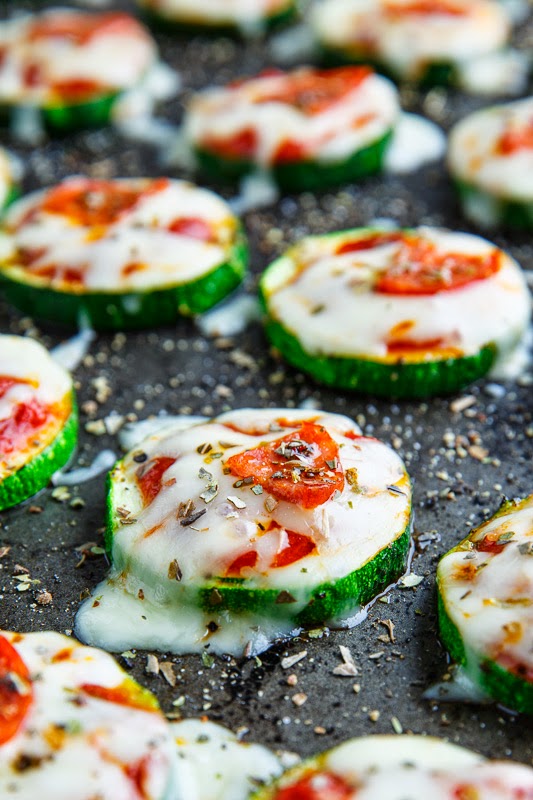 Zucchini Pizza Bites Zucchini Pizza Bites