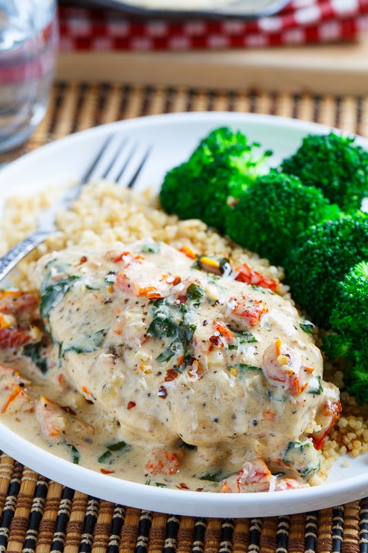 Chicken in a Creamy Parmesan and Sundried Tomato Sauce Chicken in a Creamy Parmesan and Sundried Tomato Sauce