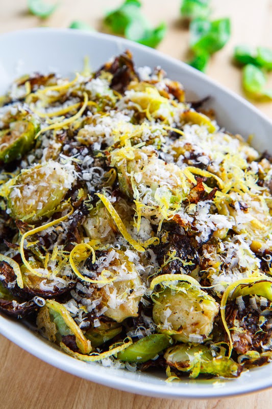 Parmesan Roasted Brussels Sprouts with Double Smoked Bacon Parmesan Roasted Brussels Sprouts with Double Smoked Bacon