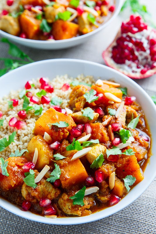 Pumpkin and Chicken Tagine