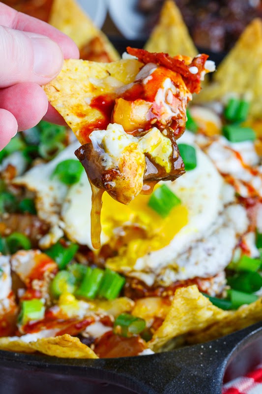 Korean Bulgogi and Kimchi Nachos Korean Bulgogi and Kimchi Nachos