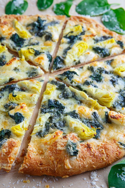 Spinach and Artichoke Dip Pizza Spinach and Artichoke Dip Pizza
