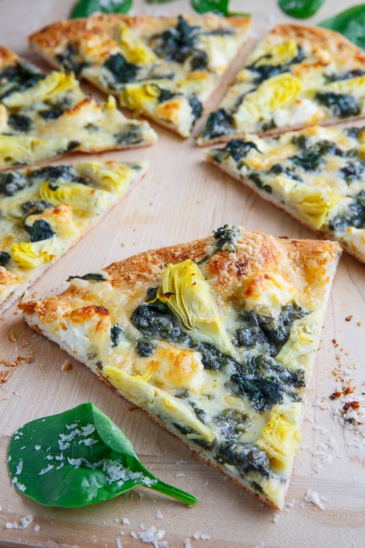 Spinach and Artichoke Dip Pizza Spinach and Artichoke Dip Pizza