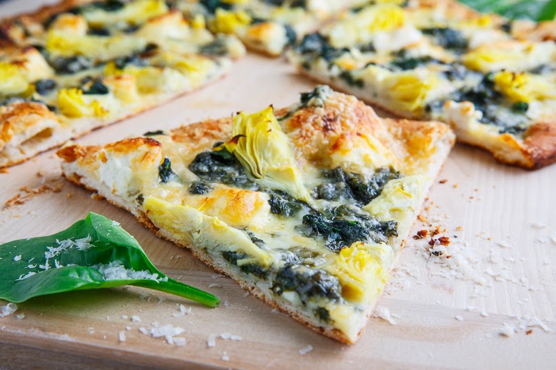 Spinach and Artichoke Dip Pizza Spinach and Artichoke Dip Pizza