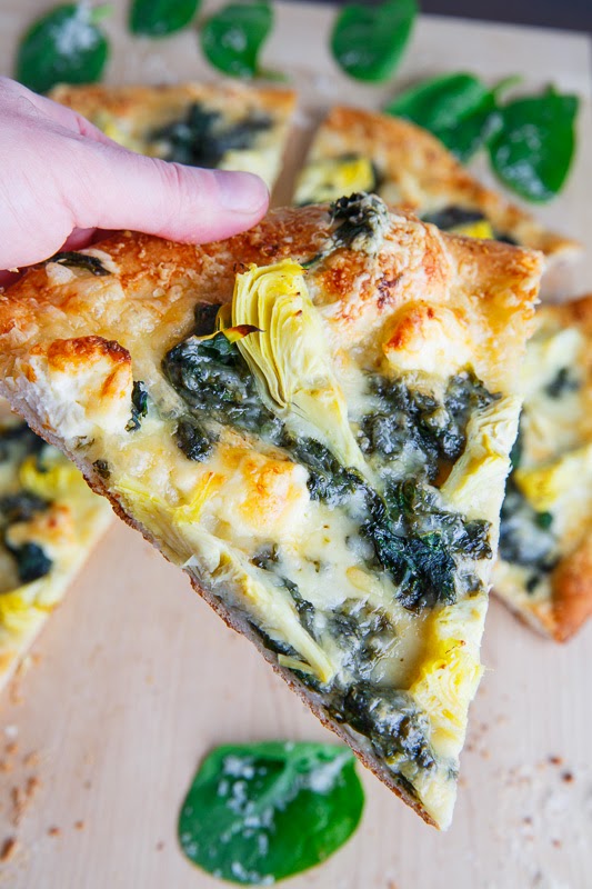 Spinach and Artichoke Dip Pizza Spinach and Artichoke Dip Pizza