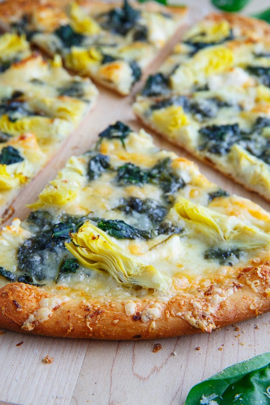 Spinach and Artichoke Dip Pizza Spinach and Artichoke Dip Pizza