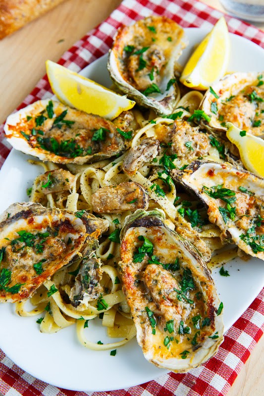 Chargrilled Oyster Pasta Chargrilled Oyster Pasta