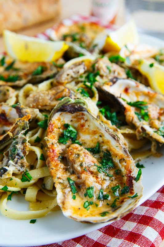Chargrilled Oyster Pasta Chargrilled Oyster Pasta