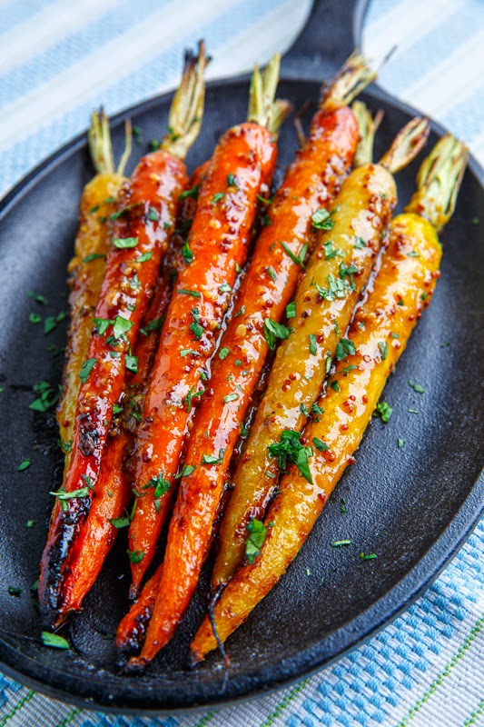 Maple Dijon Roasted Carrots Maple Dijon Roasted Carrots
