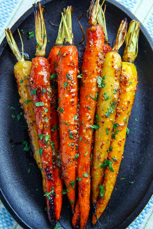 Maple Dijon Roasted Carrots Maple Dijon Roasted Carrots