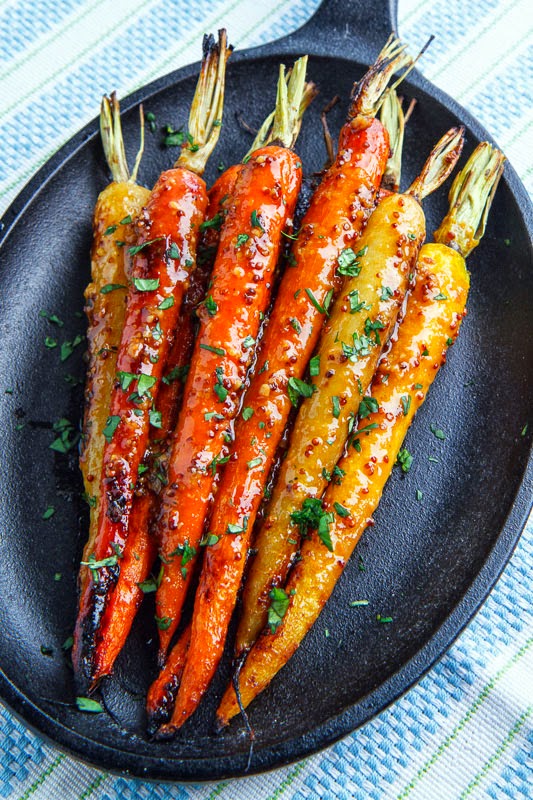 Maple Dijon Roasted Carrots Maple Dijon Roasted Carrots