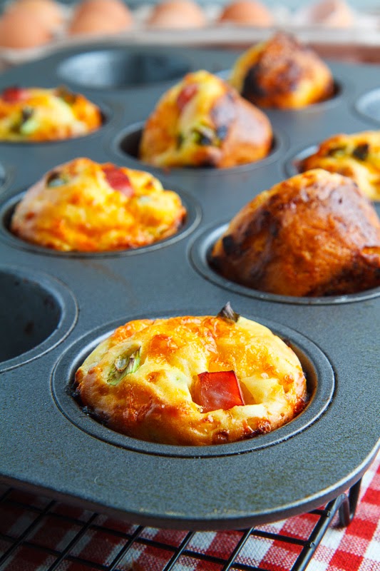 Cottage Cheese and Egg Muffins with Ham and Cheddar Cheese Cottage Cheese and Egg Muffins with Ham and Cheddar Cheese
