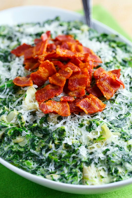 Creamed Spinach and Artichokes Creamed Spinach and Artichokes