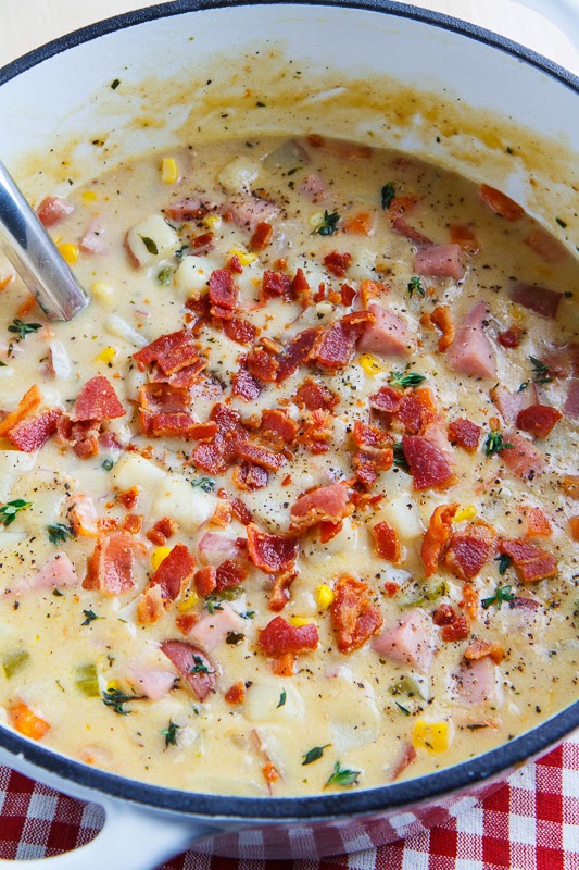 Ham and Potato Corn Chowder Ham and Potato Corn Chowder